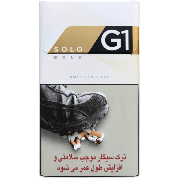 سیگار جی وان سولو طلایی