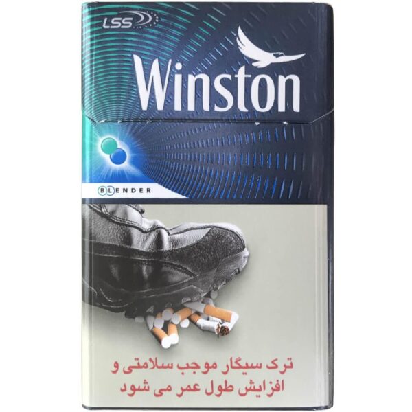 سیگار وینستون دابل میکس بلندر لیموناد و فلفل یخی